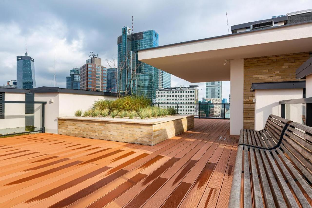 Golden Apartments Warsaw - Luxury Building With Terrace On The Roof - Sienna Str Dış mekan fotoğraf