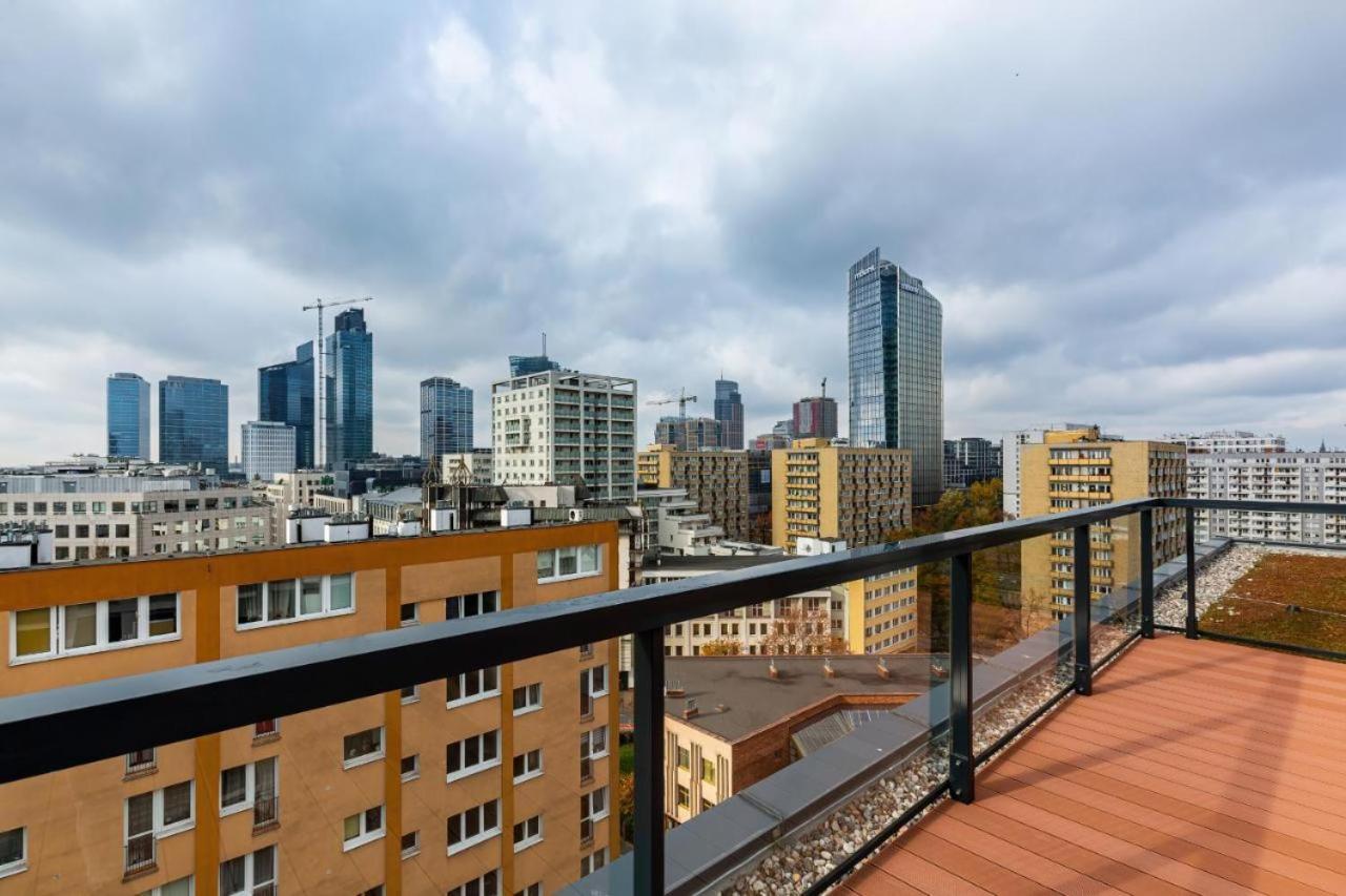 Golden Apartments Warsaw - Luxury Building With Terrace On The Roof - Sienna Str Dış mekan fotoğraf