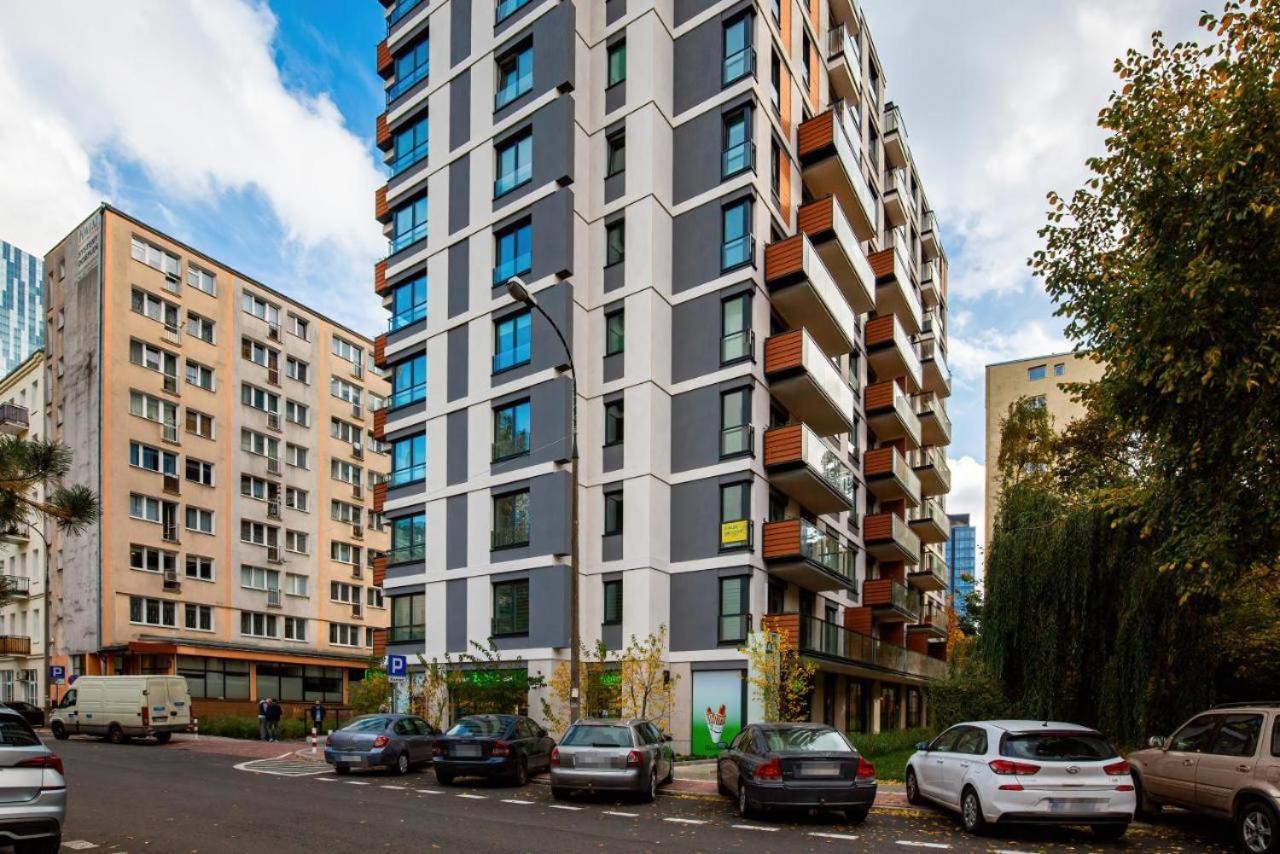 Golden Apartments Warsaw - Luxury Building With Terrace On The Roof - Sienna Str Dış mekan fotoğraf