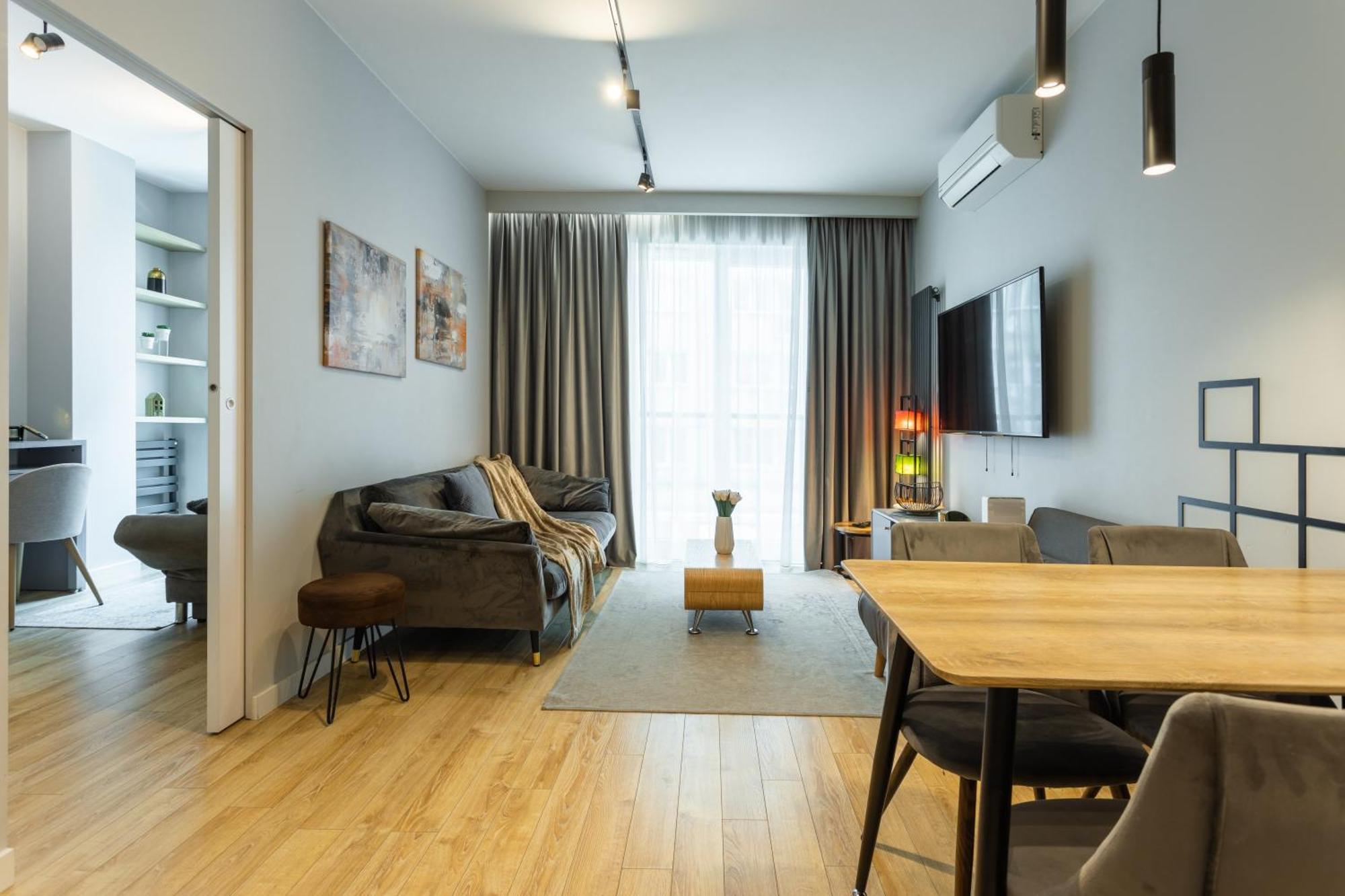 Golden Apartments Warsaw - Luxury Building With Terrace On The Roof - Sienna Str Dış mekan fotoğraf